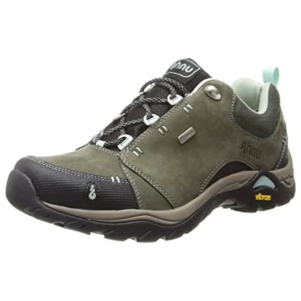 Ahnu Women's Montara II Hiking Shoe Boots Waterproof Full Grain Leather Size 7.5